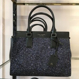 Kate spade cameron glitter medium deals satchel